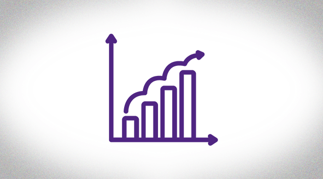 Impact measurement organization results icon